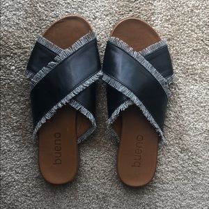 Bueno Tate slide sandal, size 40 (9.5-10 US)